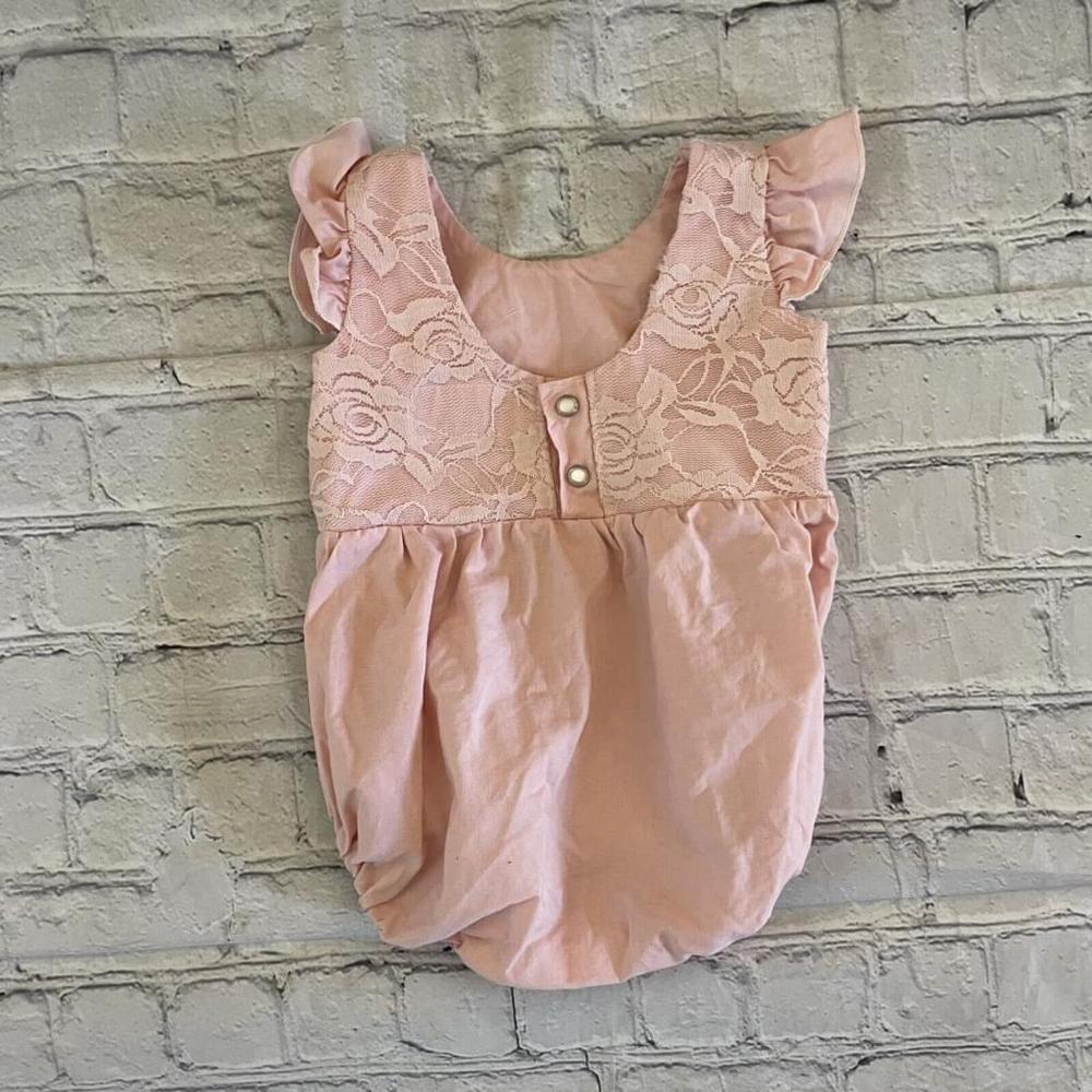 Lily & Lanie Handmade Pink One Piece - Picture 2 of 3